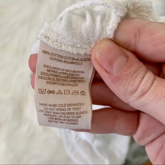 Free People Cross Stitched Floral Crop Top - Picture 7 of 8